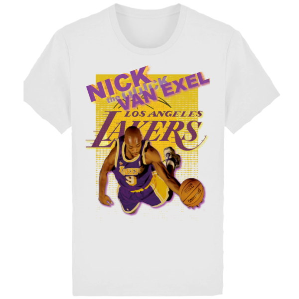 NBA_Nick_Van_Exel-_White_Tshirt_Los_Angeles_Lakers