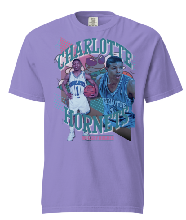 Muggsy_Bogues_NBA_PLAYERS_charlotte_Hornets_T-shirt_NBA